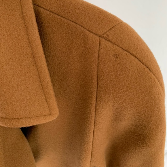 Vintage 100% Wool coat L- XL caramel from Me-Jay Made in Canada - Picture 9 of 14